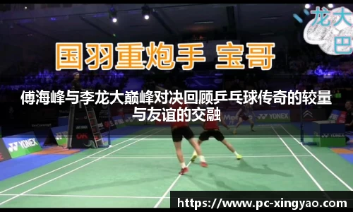 傅海峰与李龙大巅峰对决回顾乒乓球传奇的较量与友谊的交融